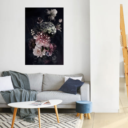 Poster verticale staccabile e attaccabile PURE BLOSSOM