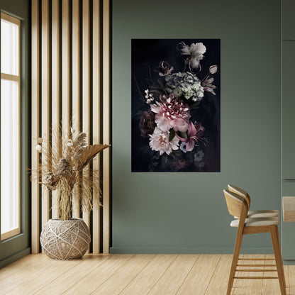 Poster verticale staccabile e attaccabile PURE BLOSSOM