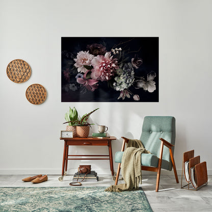Poster orizzontale staccabile e attaccabile PURE BLOSSOM