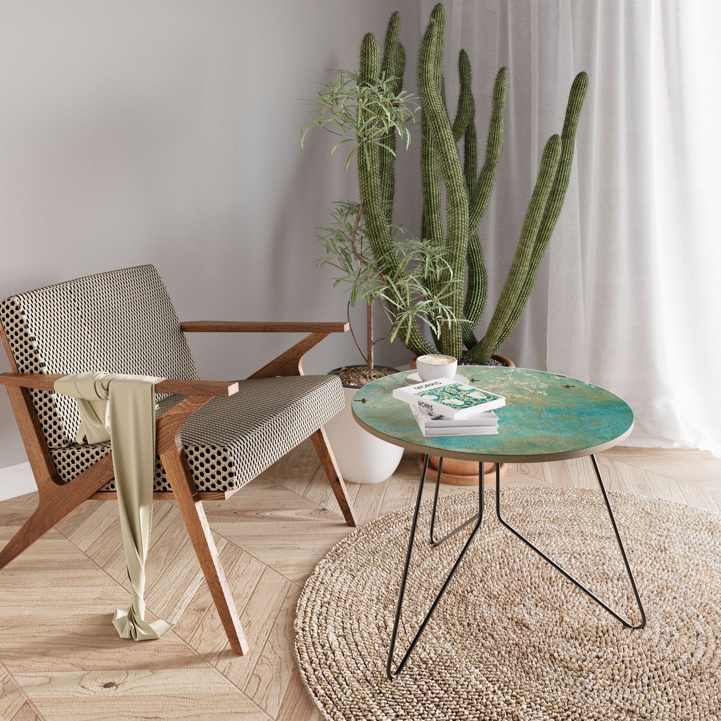 BLOOMING CHARM Large Coffee Table