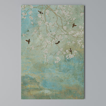 BLOOMING CHARM Stampa su Tela Verticale