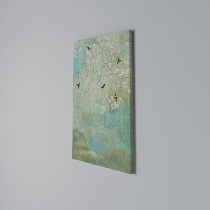 BLOOMING CHARM Stampa su Tela Verticale