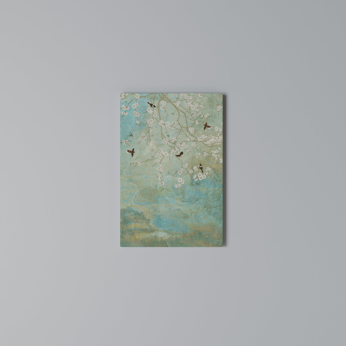 BLOOMING CHARM Stampa su Tela Verticale