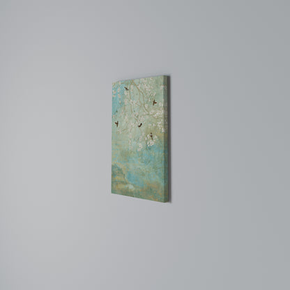 BLOOMING CHARM Stampa su Tela Verticale