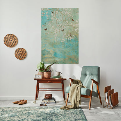 Poster verticale staccabile e attaccabile BLOOMING CHARM