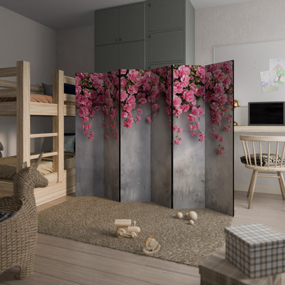 SERENE FLOWER FOLD Divisorio decorativo per ambienti a 6 pannelli
