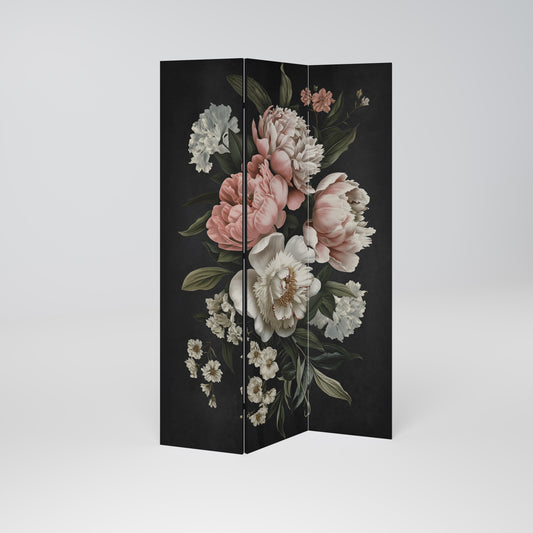 LUSH ELEGANCE Divisorio decorativo per ambienti a 3 pannelli