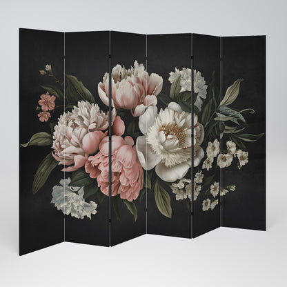 LUSH ELEGANCE Divisorio decorativo per ambienti a 6 pannelli