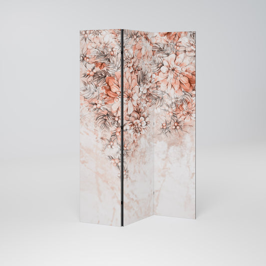 MARBLE GARDEN FANTASY Divisorio decorativo per ambienti a 3 pannelli