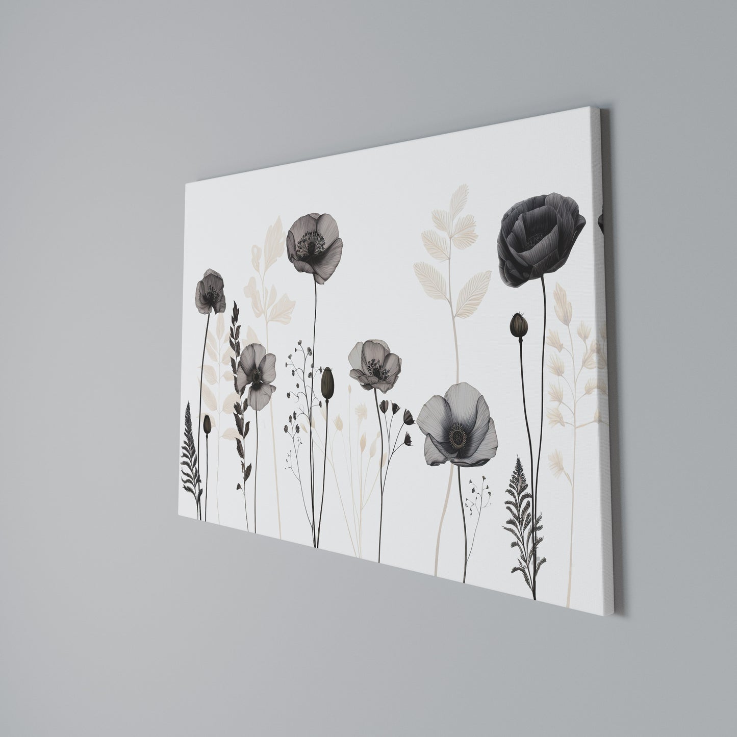POPPY ALLURE Stampa su tela orizzontale