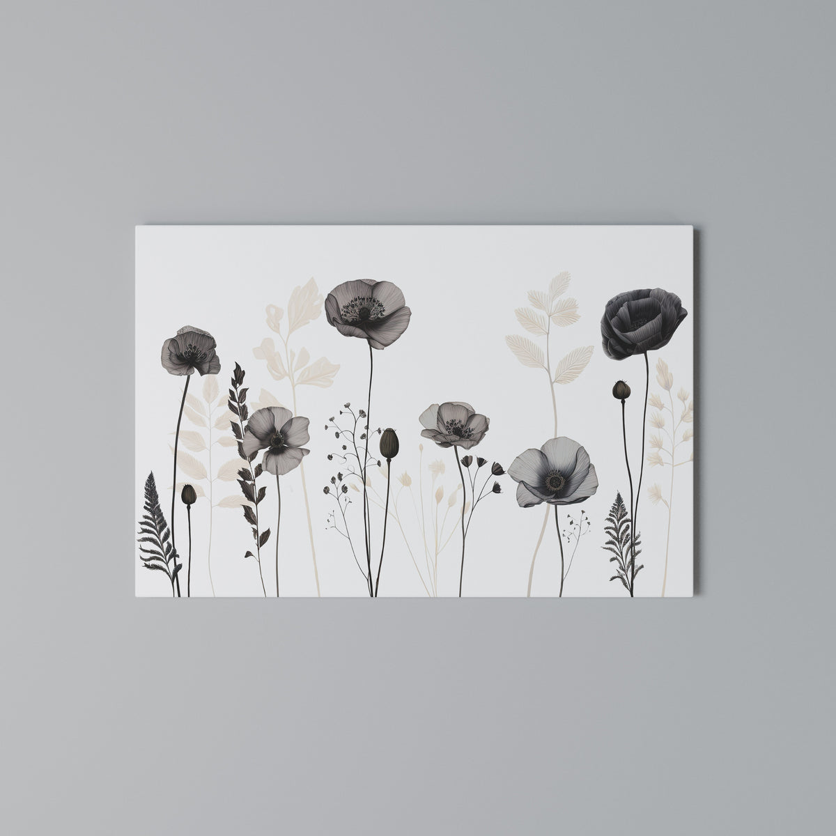POPPY ALLURE Stampa su tela orizzontale