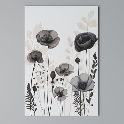 POPPY ALLURE Stampa su Tela Verticale