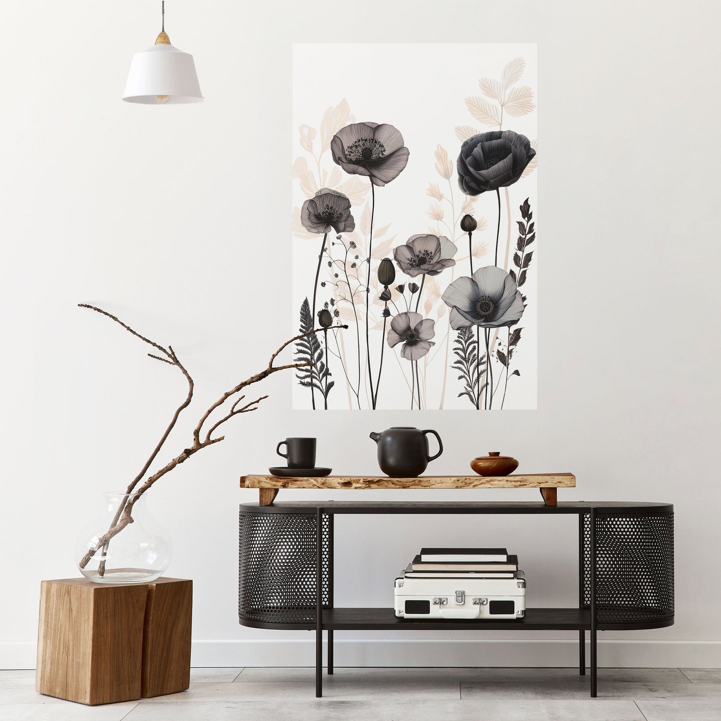 Poster verticale staccabile e attaccabile POPPY ALLURE