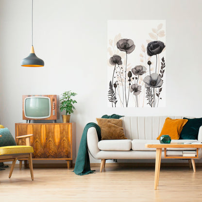 Poster verticale staccabile e attaccabile POPPY ALLURE