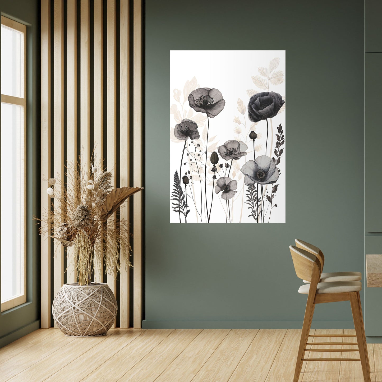 Poster verticale staccabile e attaccabile POPPY ALLURE