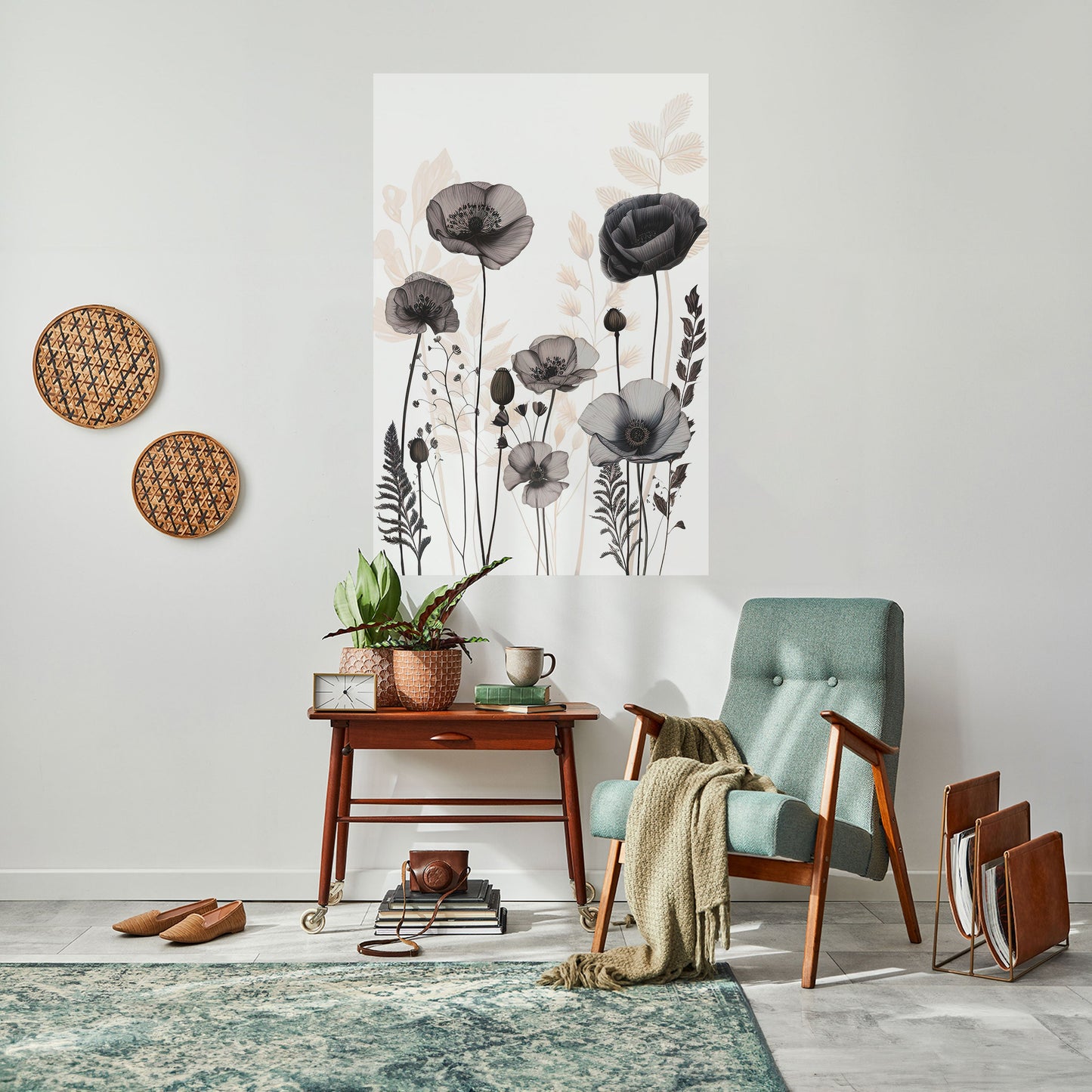 Poster verticale staccabile e attaccabile POPPY ALLURE