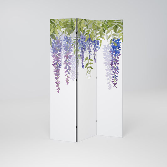 BOTANICAL BREEZE Divisorio decorativo per ambienti a 3 pannelli