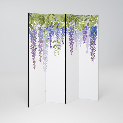 BOTANICAL BREEZE Divisorio decorativo per ambienti a 4 pannelli