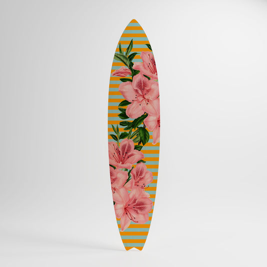 FRAGILE BEAUTY Decorative Plywood Surfboard