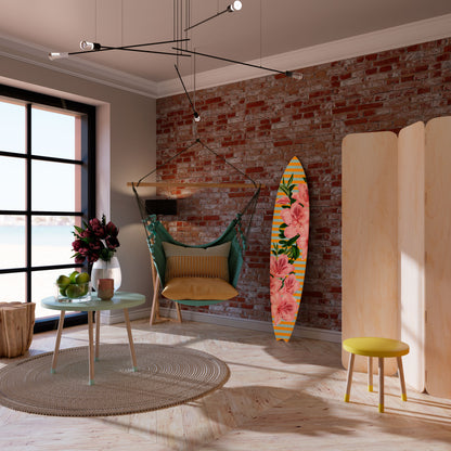 FRAGILE BEAUTY Decorative Plywood Surfboard