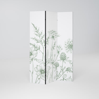 WILDER BEAUTY Divisorio decorativo per ambienti a 3 pannelli