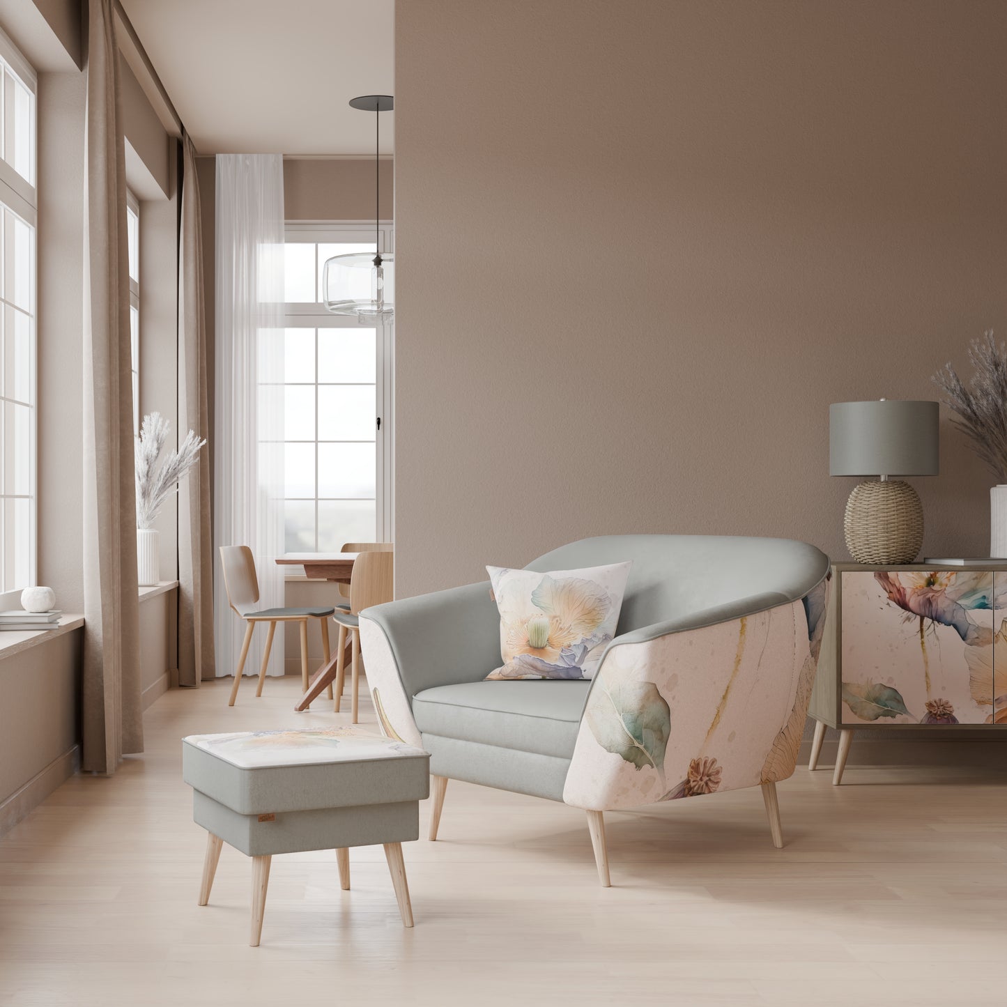 SOFTEN POPPY AURORA Poltrona