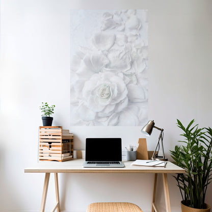 ELEGANZA NELLA CHIAREZZA Poster verticale staccabile e attaccabile