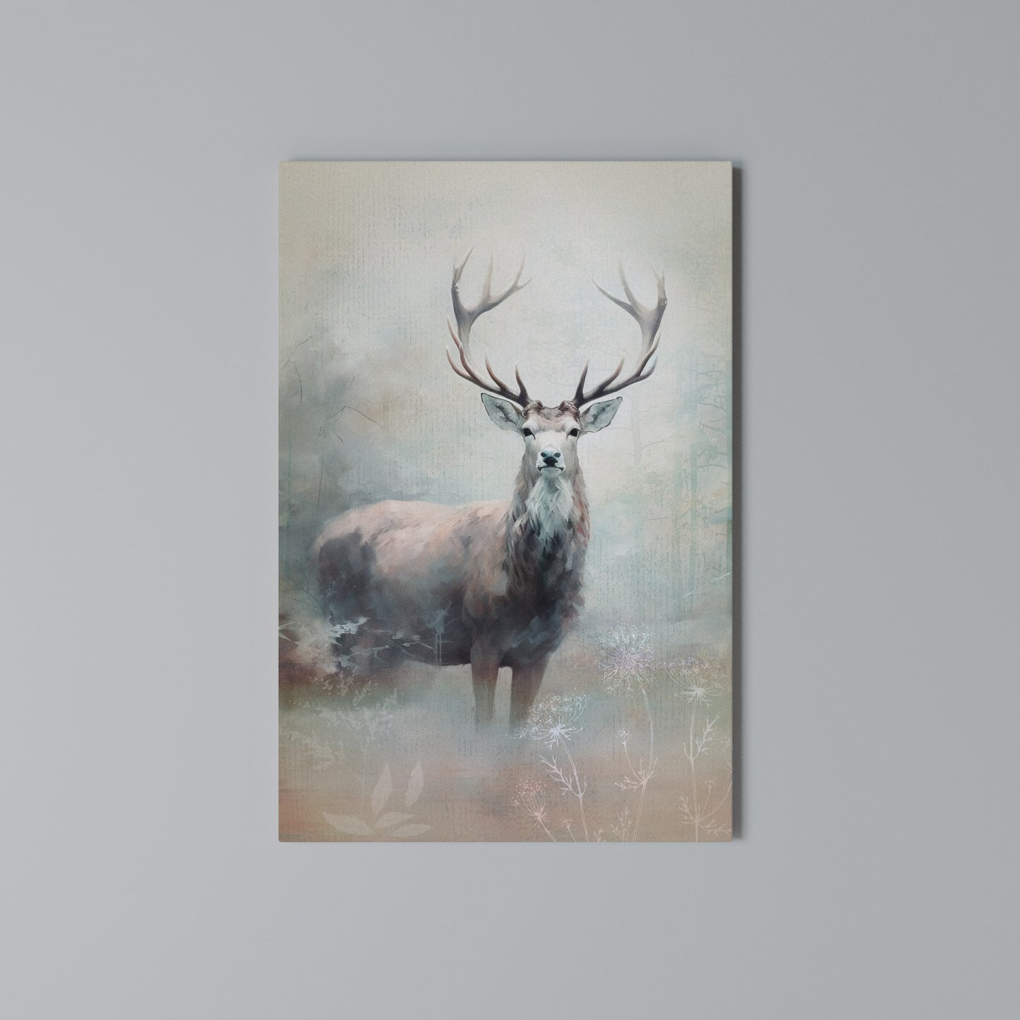 FOREST KING Vertical Canvas Print
