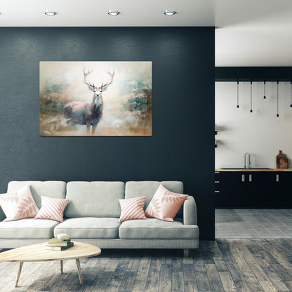 FOREST KING Stampa su tela orizzontale