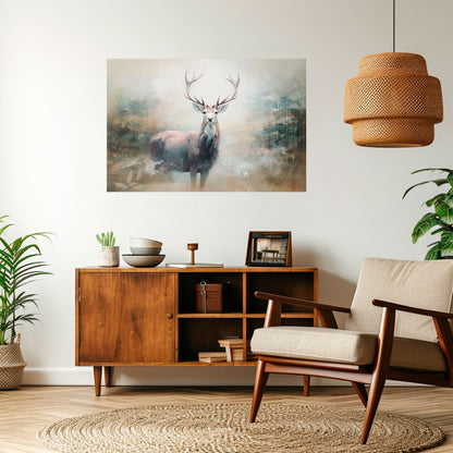 Poster orizzontale staccabile e attaccabile FOREST KING