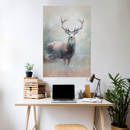 Poster verticale staccabile e attaccabile FOREST KING