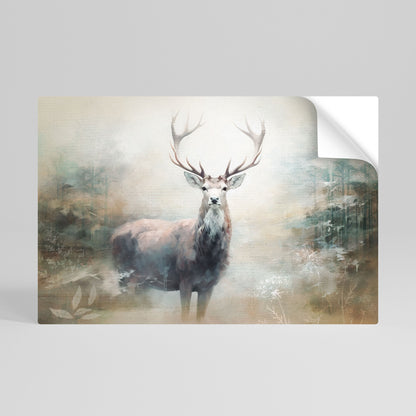 Poster orizzontale staccabile e attaccabile FOREST KING