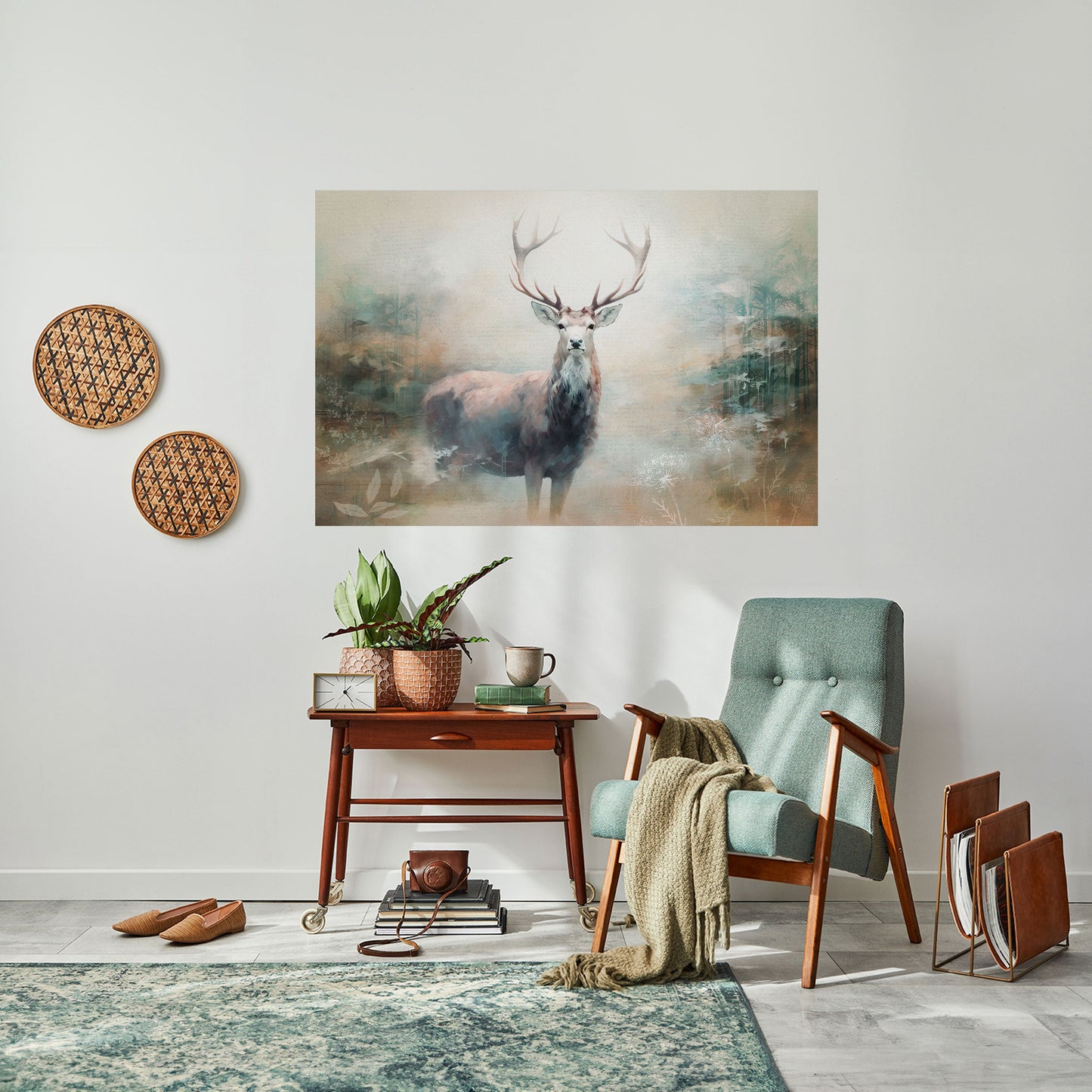 Poster orizzontale staccabile e attaccabile FOREST KING