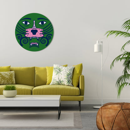 STAY WILD Round Wall Art