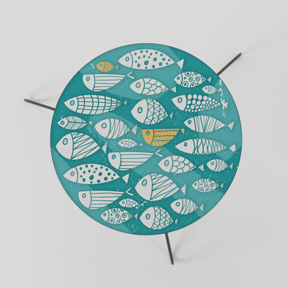 Tavolino da caffè FISHY FOLK ART 60