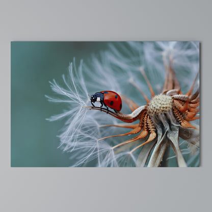 LADYBUG BALANCE Stampa su tela orizzontale