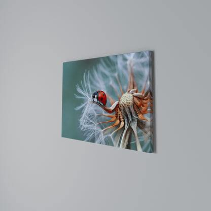 LADYBUG BALANCE Stampa su tela orizzontale