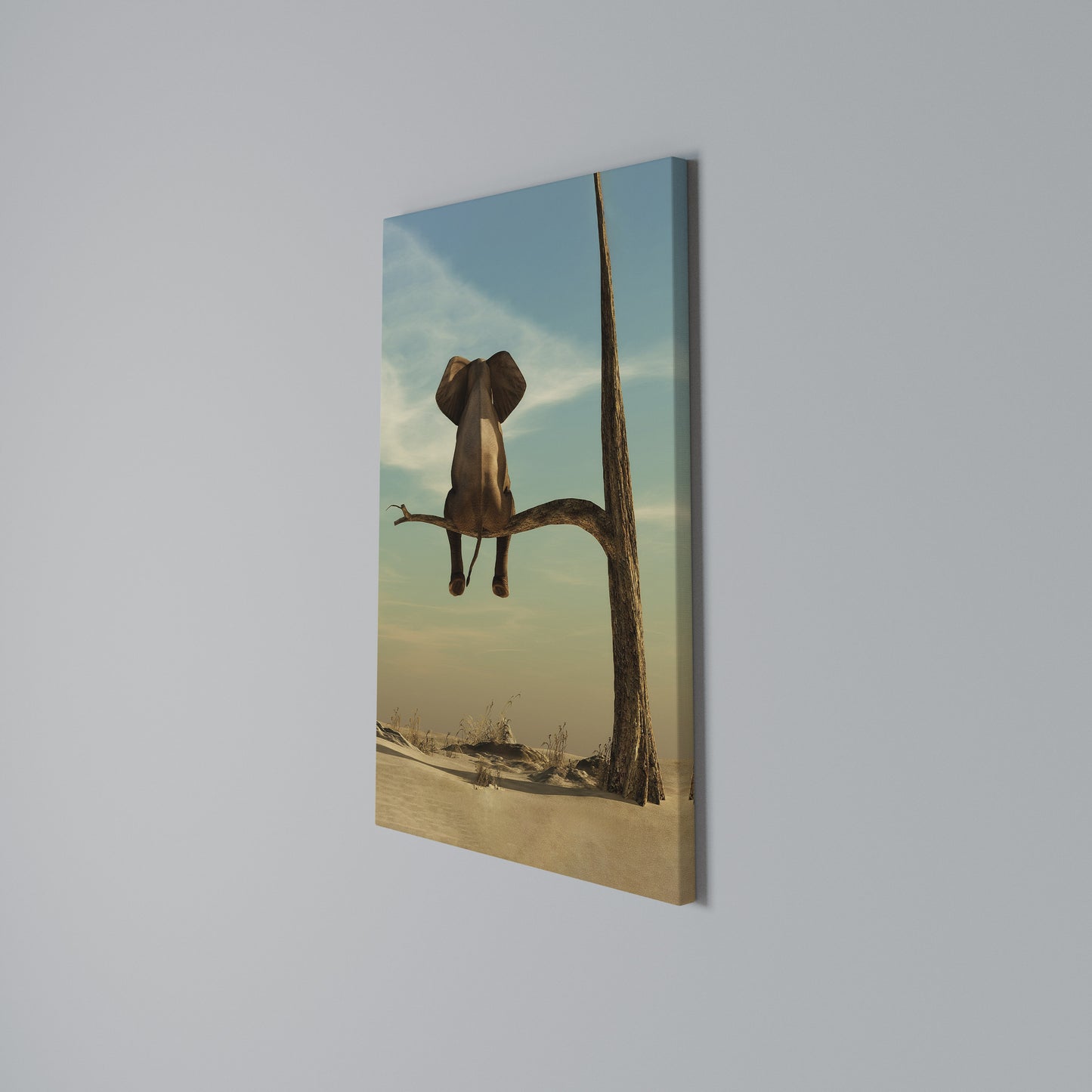 DARE TO DREAM Stampa su Tela Verticale
