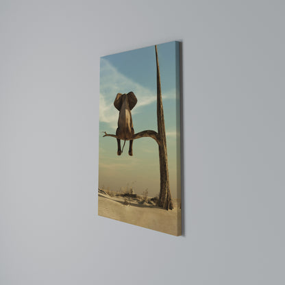 DARE TO DREAM Stampa su Tela Verticale