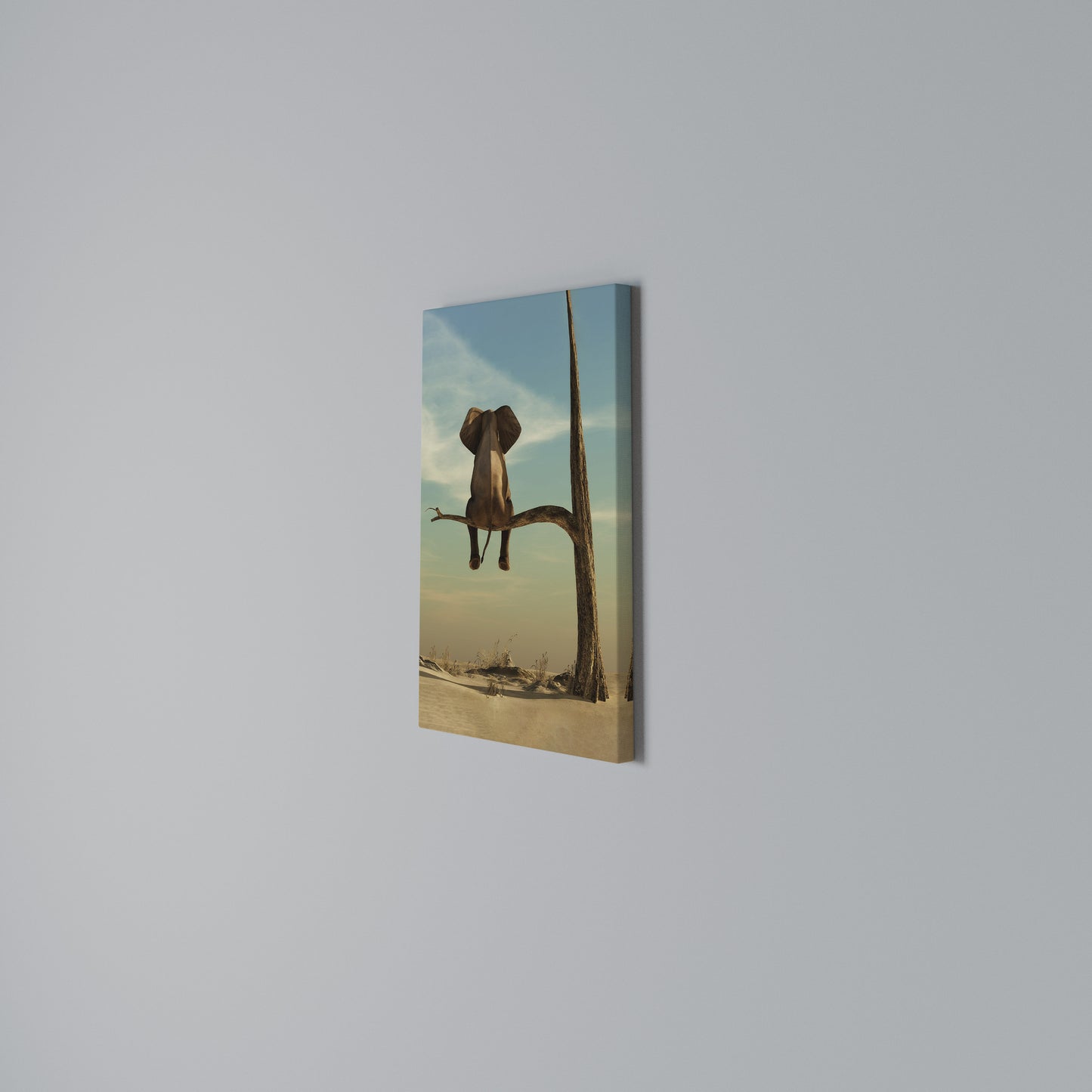 DARE TO DREAM Stampa su Tela Verticale