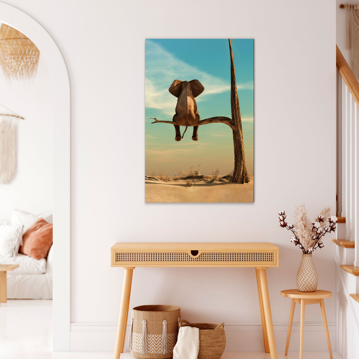 DARE TO DREAM Vertical Canvas Print