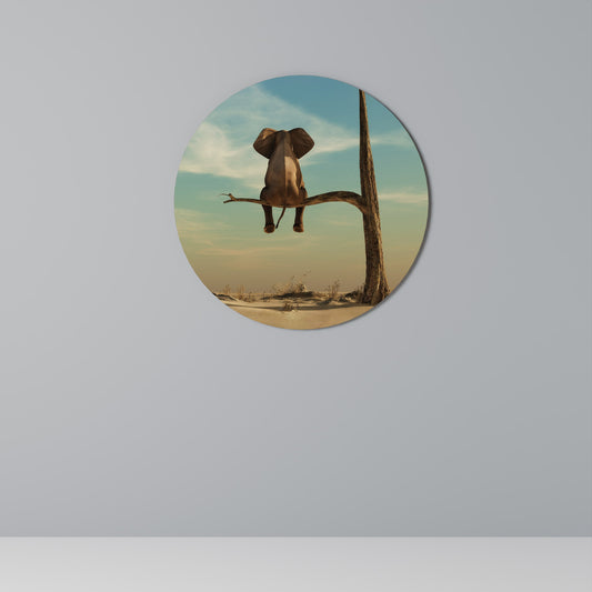 DARE TO DREAM Round Wall Art