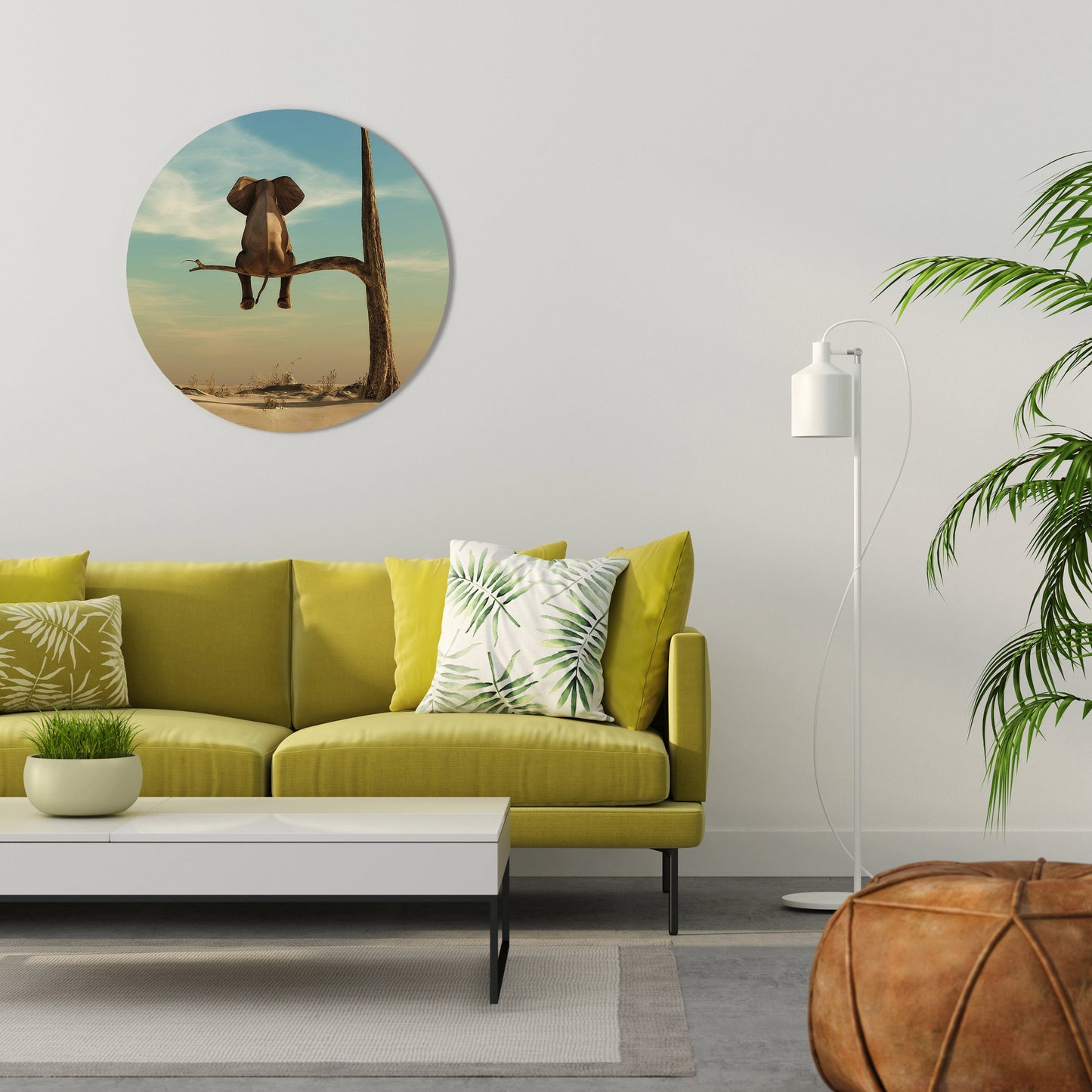 DARE TO DREAM Round Wall Art