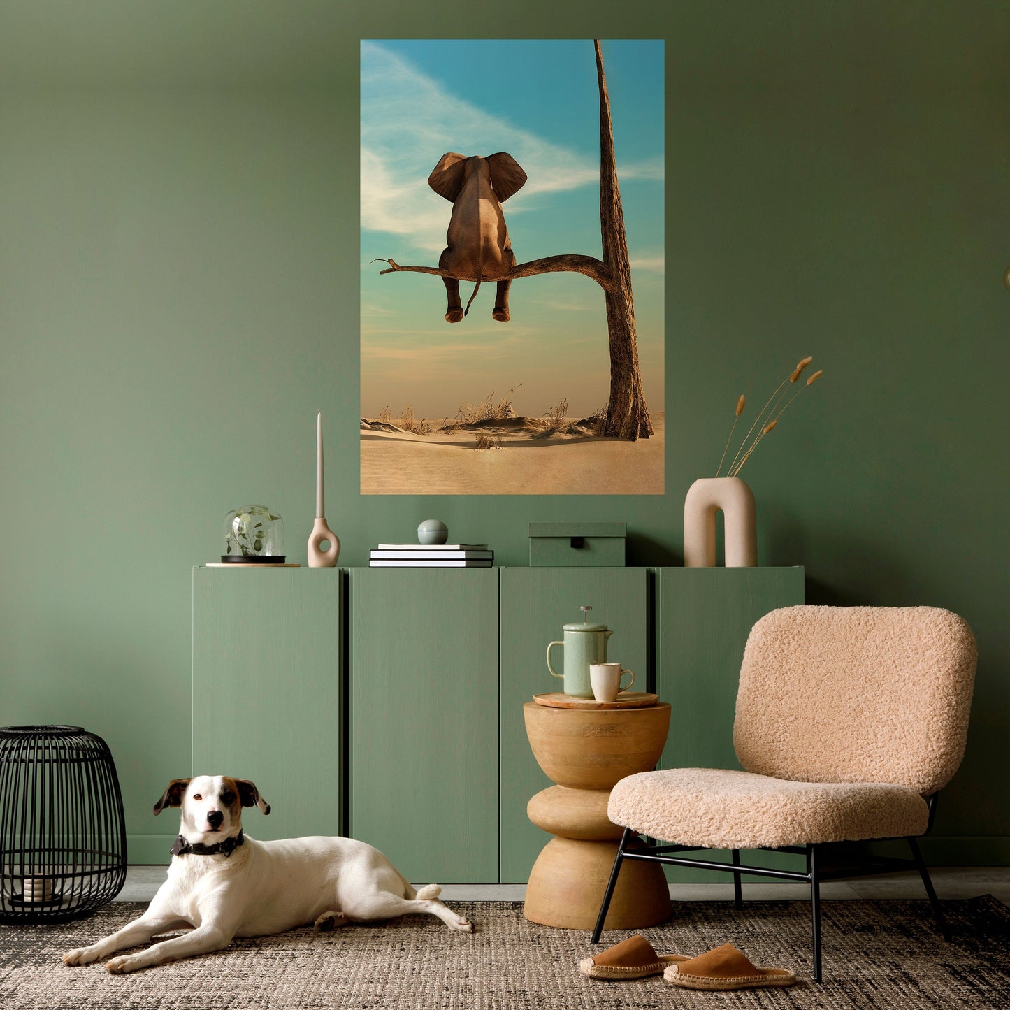 OSA SOGNARE Poster verticale staccabile e attaccabile