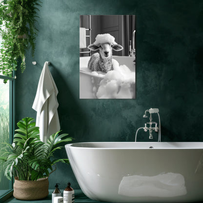 BUBBLE BATH BAA Stampa su tela verticale