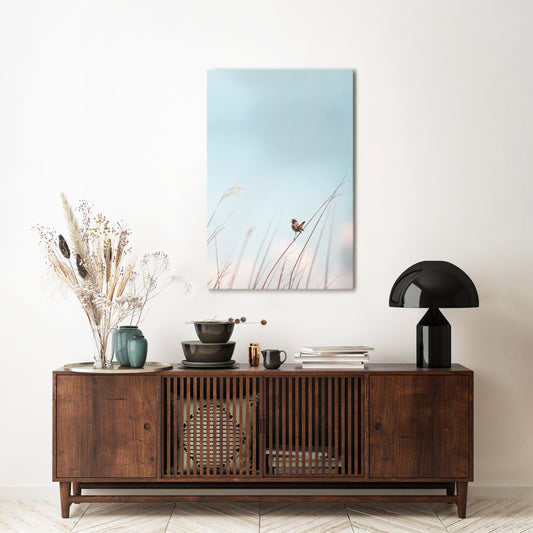 NATURE'S CHORUS Vertical Canvas Print