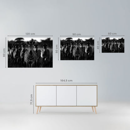 Poster orizzontale staccabile e attaccabile STRIPED SYMPHONY SAGA