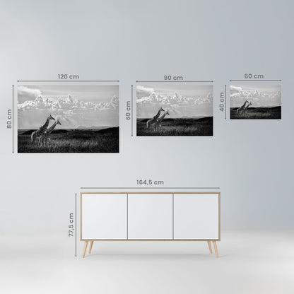 ELEGANT HEIGHTS SVELATO Poster orizzontale staccabile e attaccabile