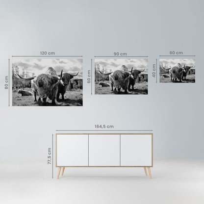 Poster orizzontale staccabile e attaccabile "QUIETE DELLE VECCHIE ANIME"