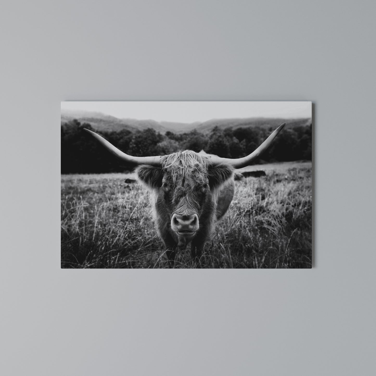 HORNED HERO IN FOCUS Stampa su tela orizzontale